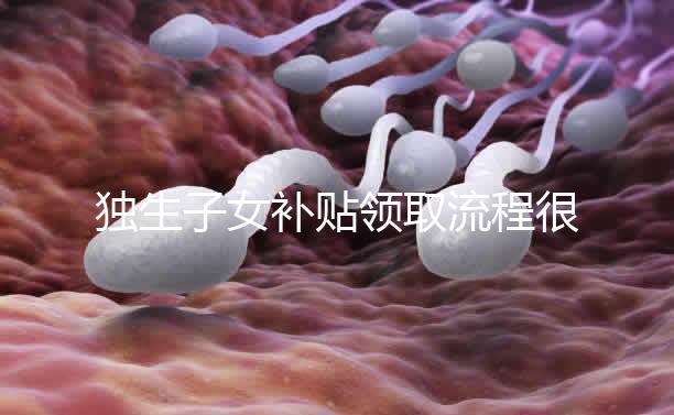 獨生子女補貼領取流程很簡單，攜帶好相關證件是關鍵