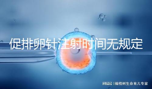 促排卵針注射時間無規定，上午打還是下午打都可以