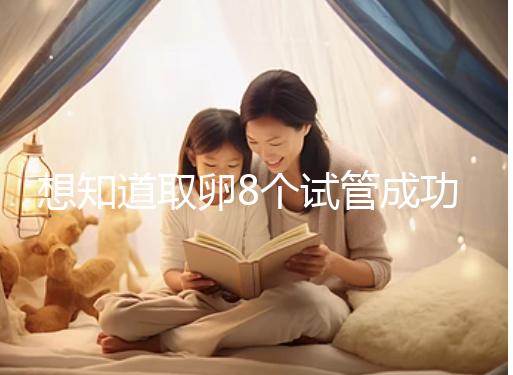 想知道取卵8個試管成功率看這，配成幾個胚胎起決定性作用