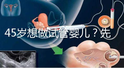 45歲想做試管嬰兒？先來看看成功率多少好有心理準備